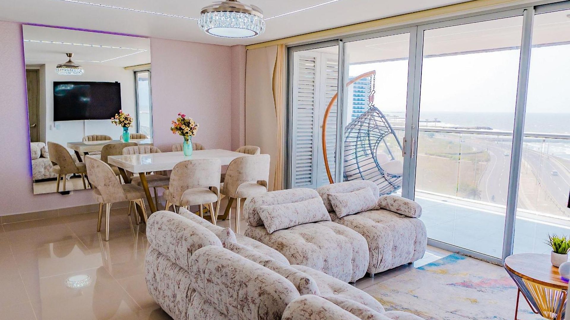 Apartamento U-go Ocean Drive: Apto Moderno Con Balcón Y Mar Cartagena