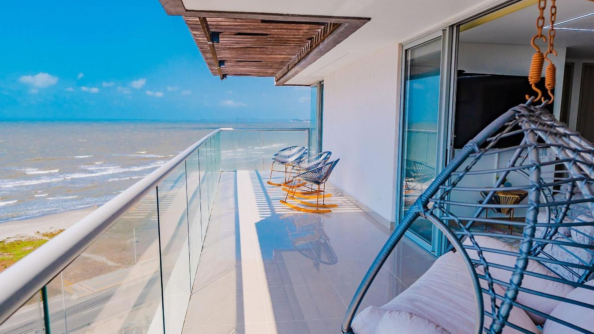 U-go Ocean Drive: Apto Moderno Con Balcón Y Mar Apartamento